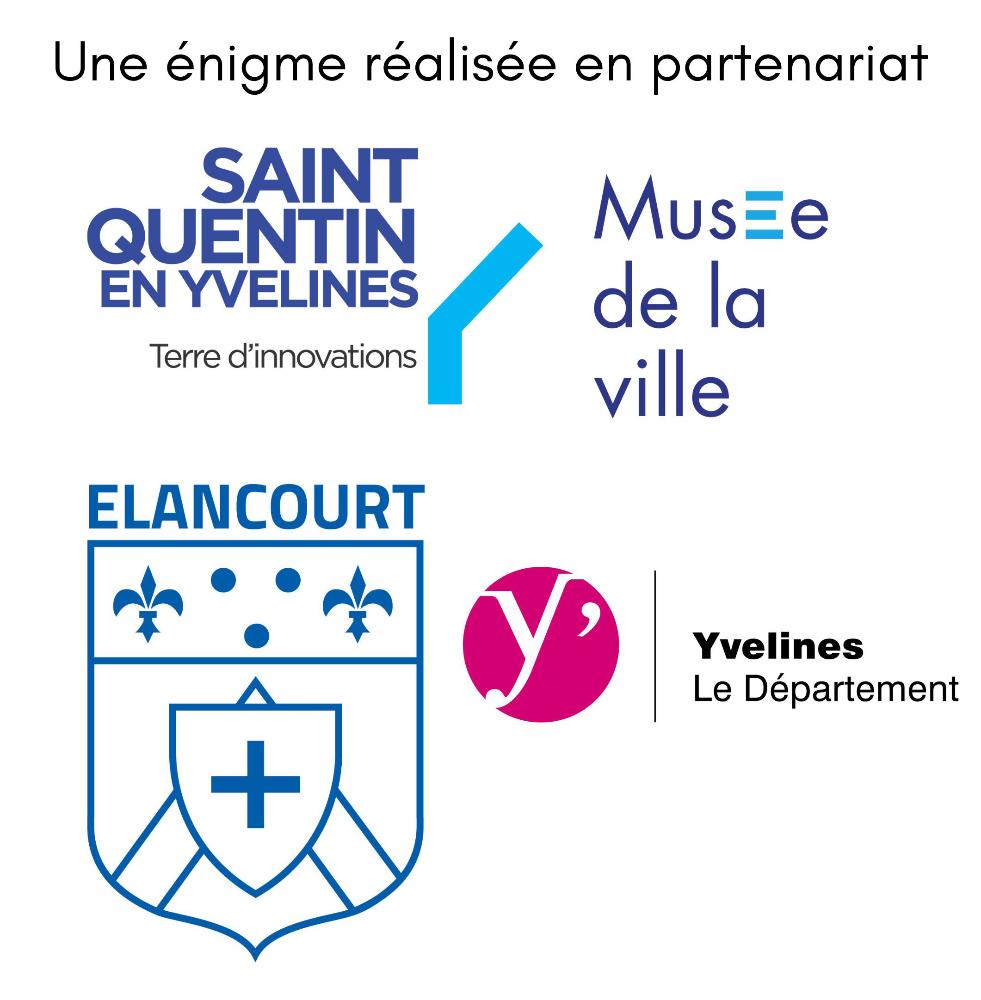 Logos de Saint Quentin en Yvelines, ville d'Elancourt, Département des Yvelines