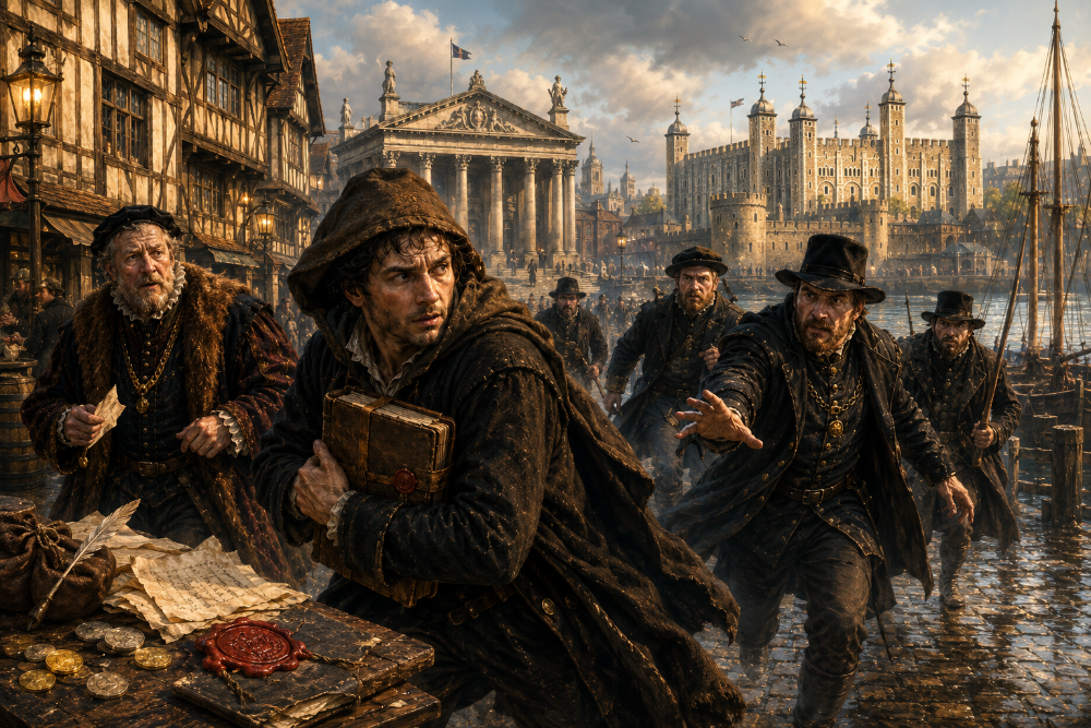Aventure « Le vol du Livre des Changes (thème Médiéval au coeur de Londres) » à City of London