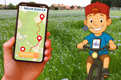 Aventure « En selle avec Lino et Gélinfo pour le Rallye Bleu 2.0 » à West-Cappel