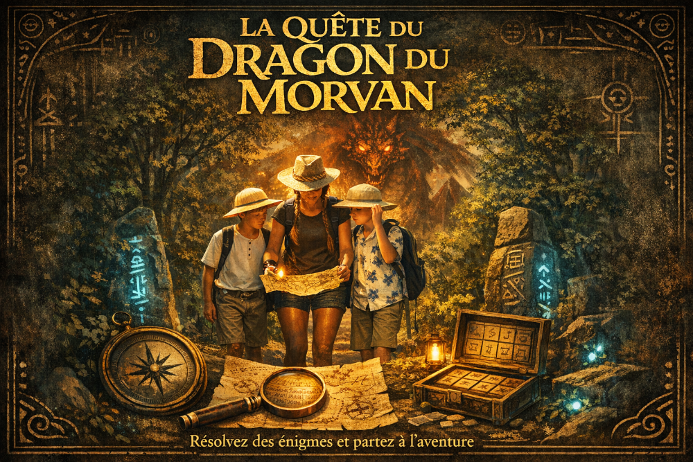 Aventure « La Quête du Dragon du Morvan (Domaine du Bois du Loup) » à Saint-Agnan-en-Morvan