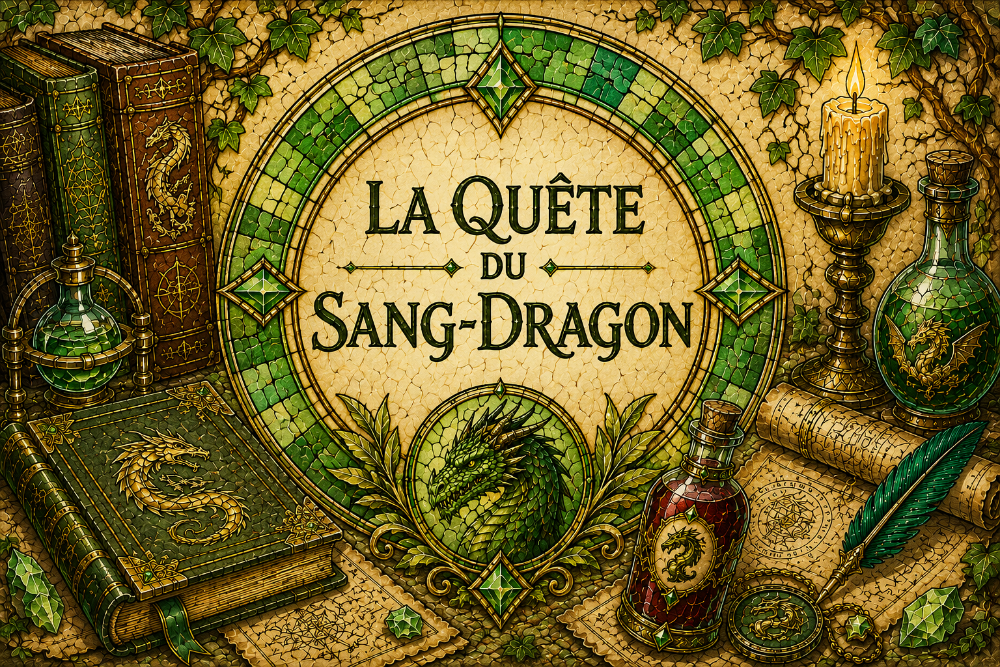 Aventure « La Quête du Sang-Dragon » à Pocé-les-Bois